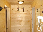 Sauna – hallway - changing room