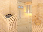 Sauna - temperature and humidity control